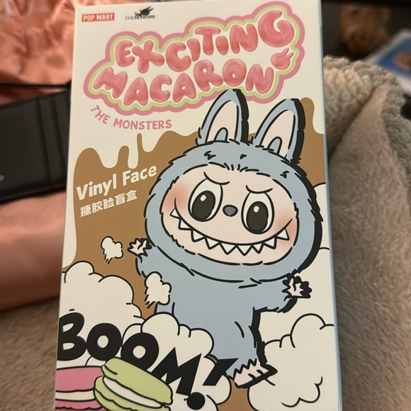 THE MONSTERS Labubu Macaron Vinyl Face Green Grape - Picture 2 of 4